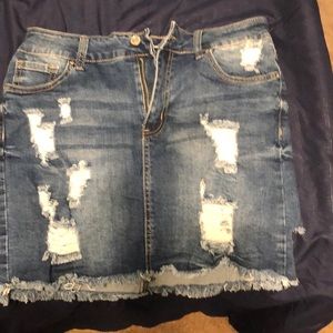Women’s jean skirt